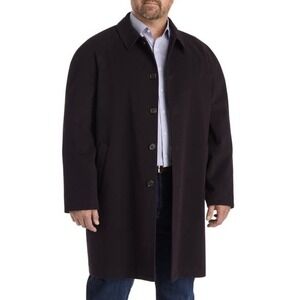 MICHAEL Michael Kors Black Long Trench Coat Jacket XL Long